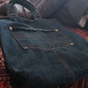 Demin tote bag